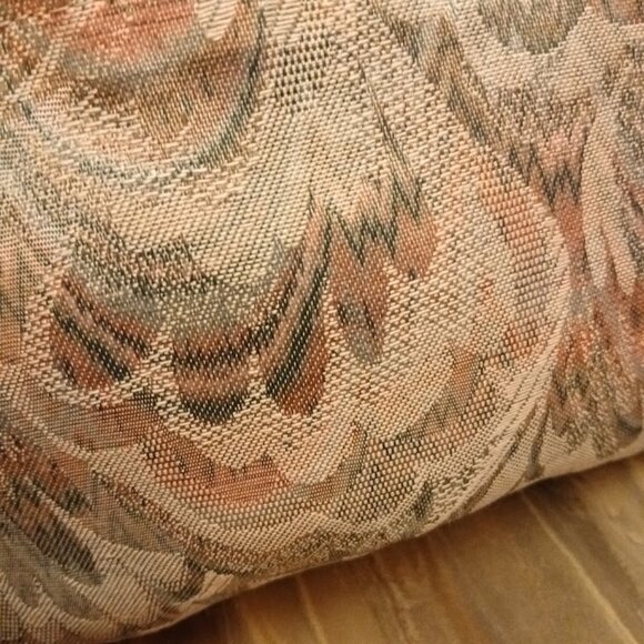 New Zippy Hanging Canvas Wristlet Clutch Pouch Make-up Bag Chevron Pastel Floral - Picture 8 of 16